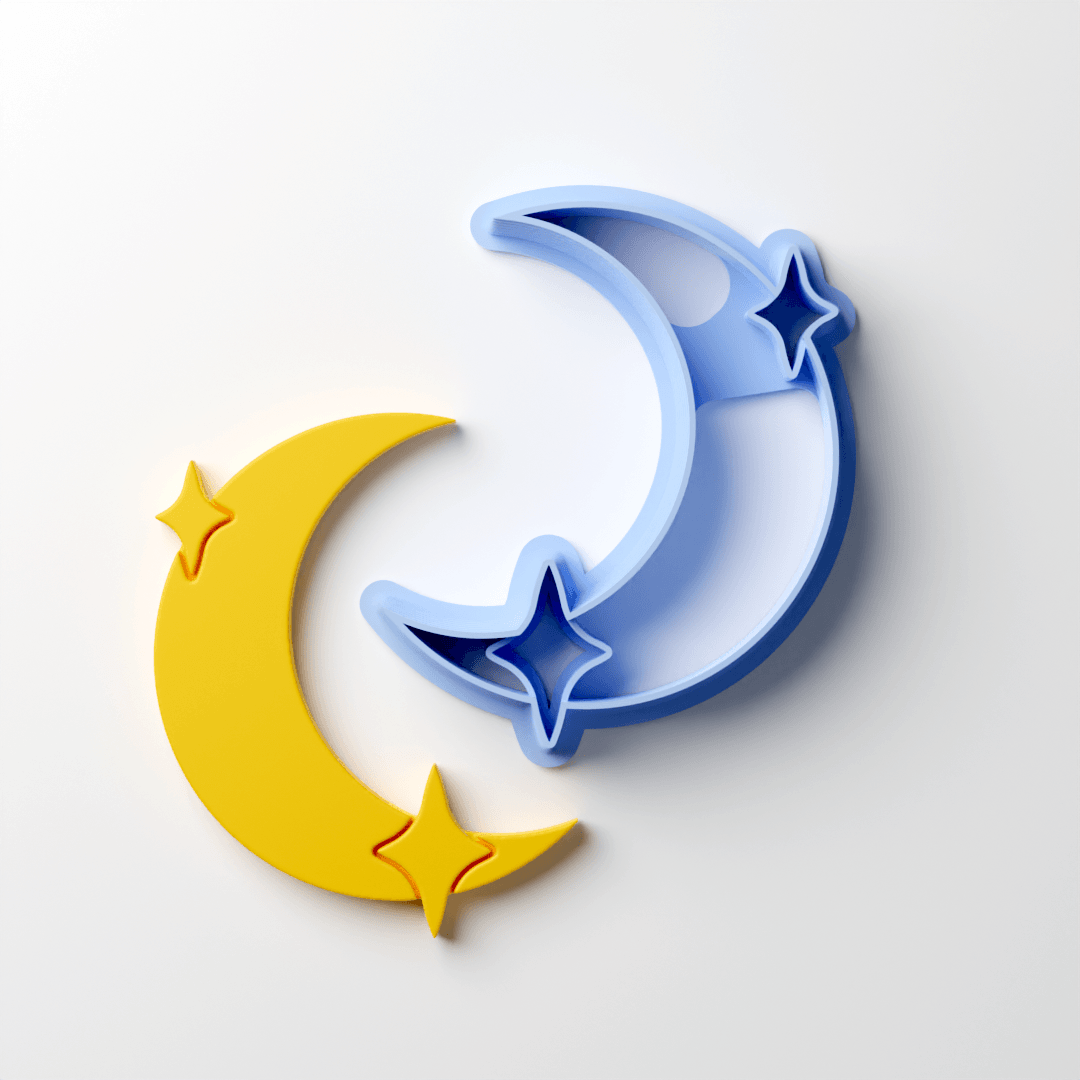 Crescent Moon Clay Cutter - Claylab