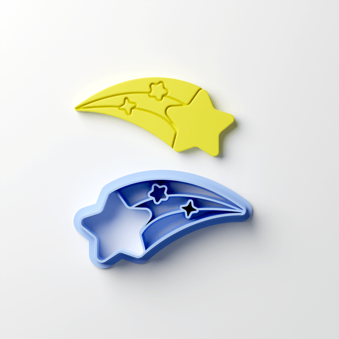Arched Shooting Star Clay Cutter - Claylab