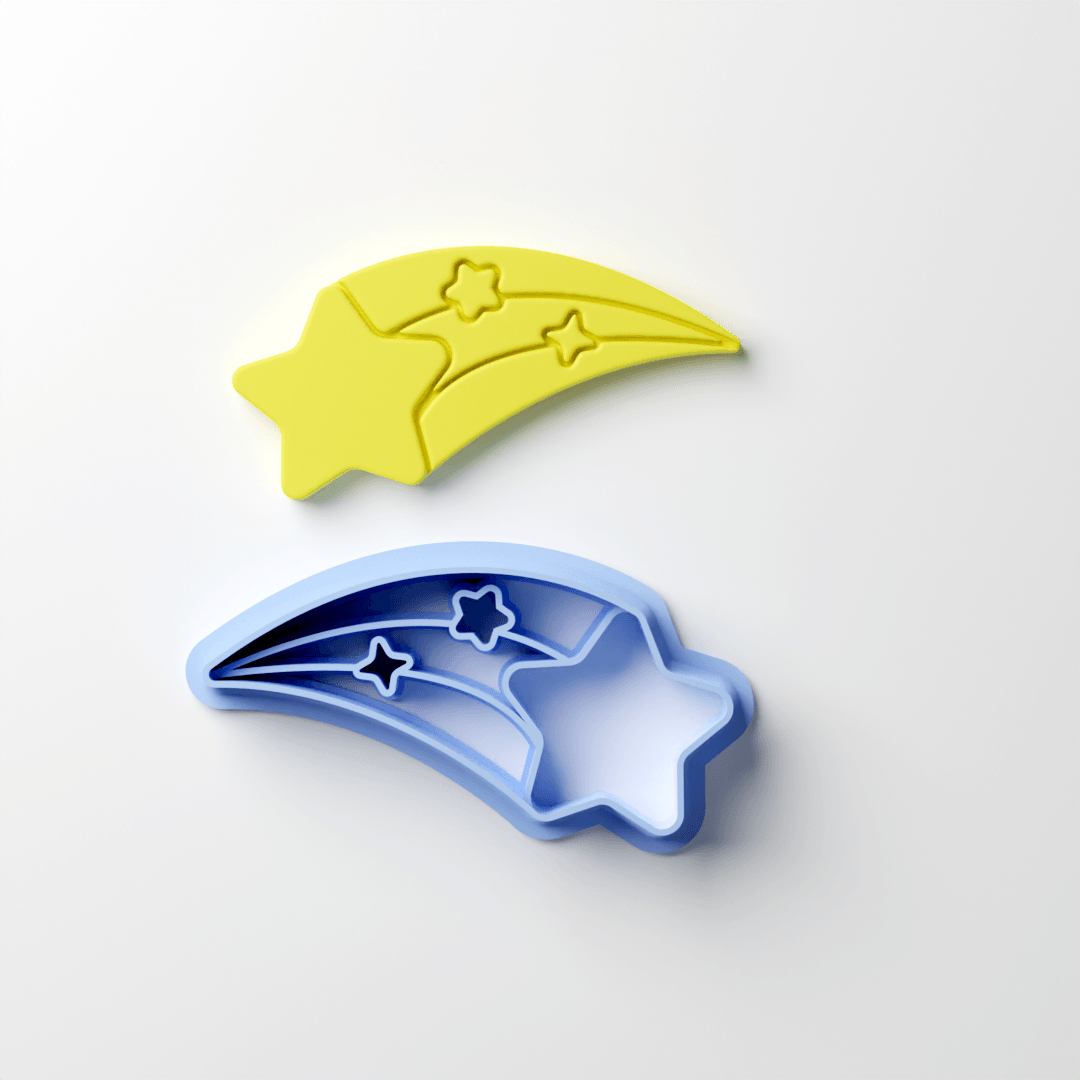 Arched Shooting Star Clay Cutter - Claylab