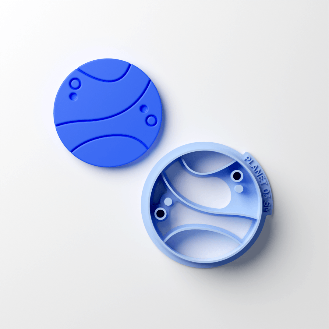 Swirly Planet Clay Cutter - Claylab