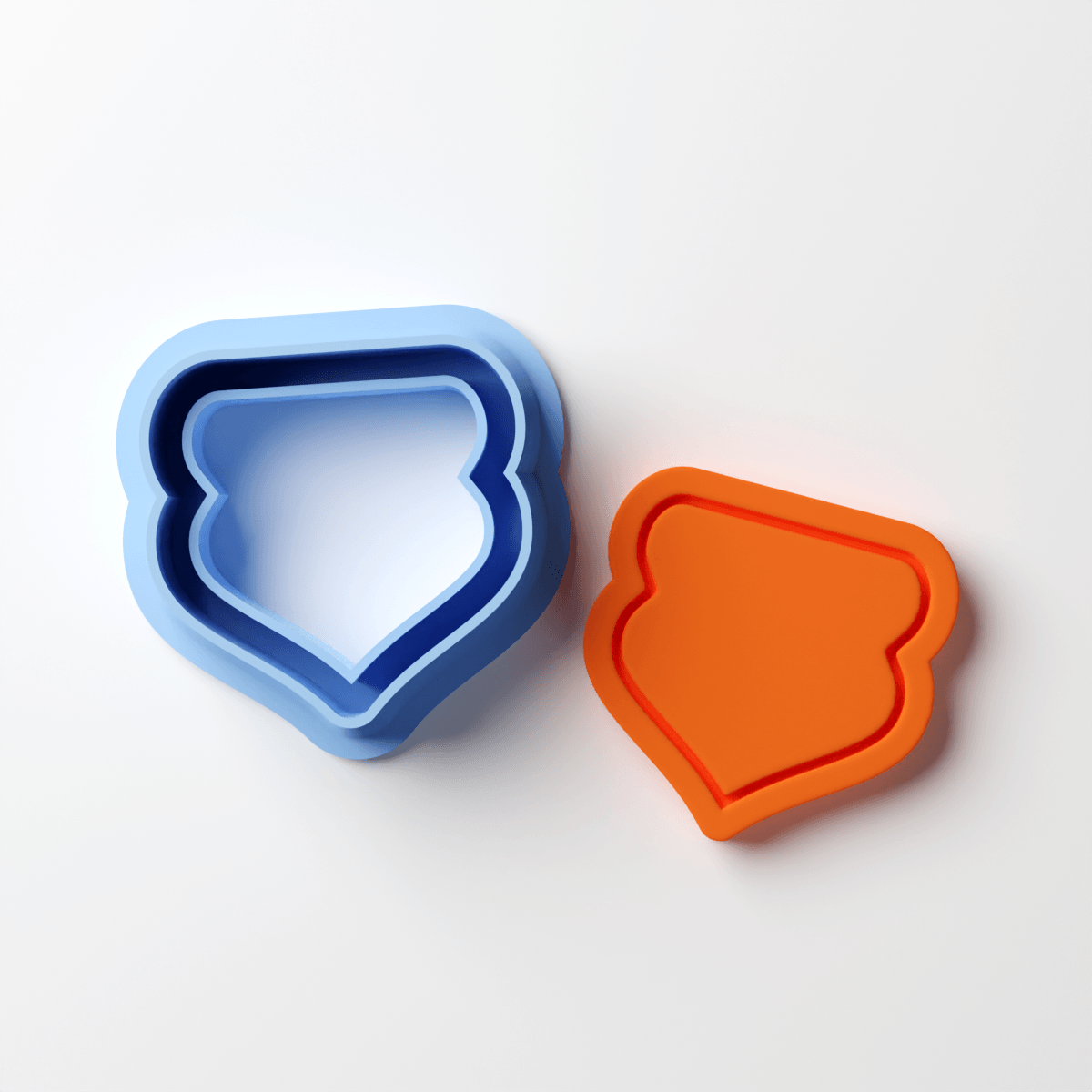 Scalloped Borderline Arch Stud Cutter - Claylab