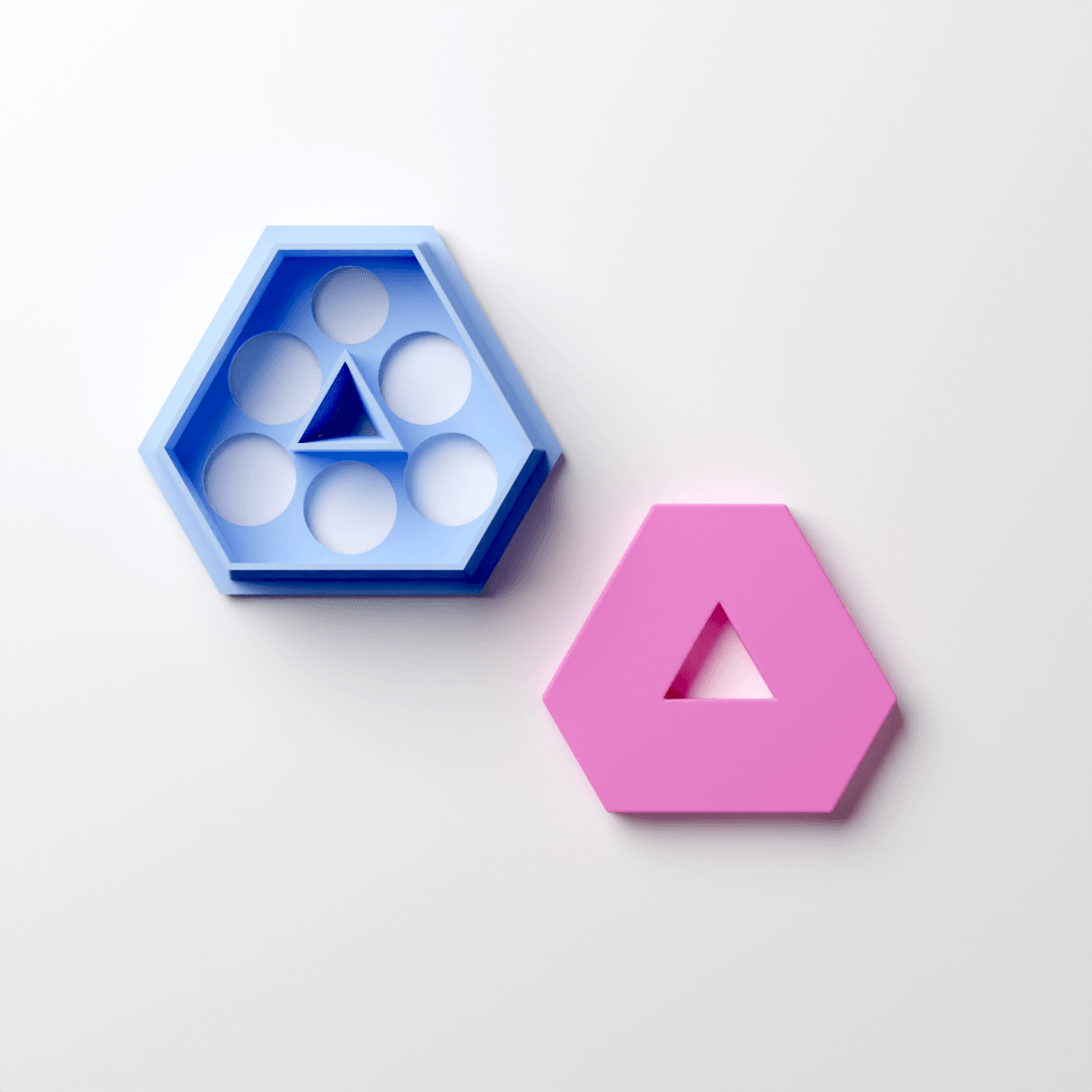 Chubby Triangle Clay Cutter - Claylab