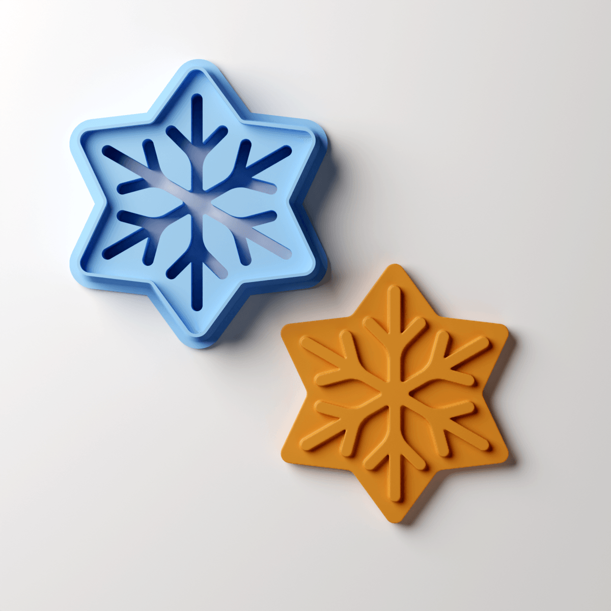 Snowflake Cookie Style Clay Cutter - Claylab