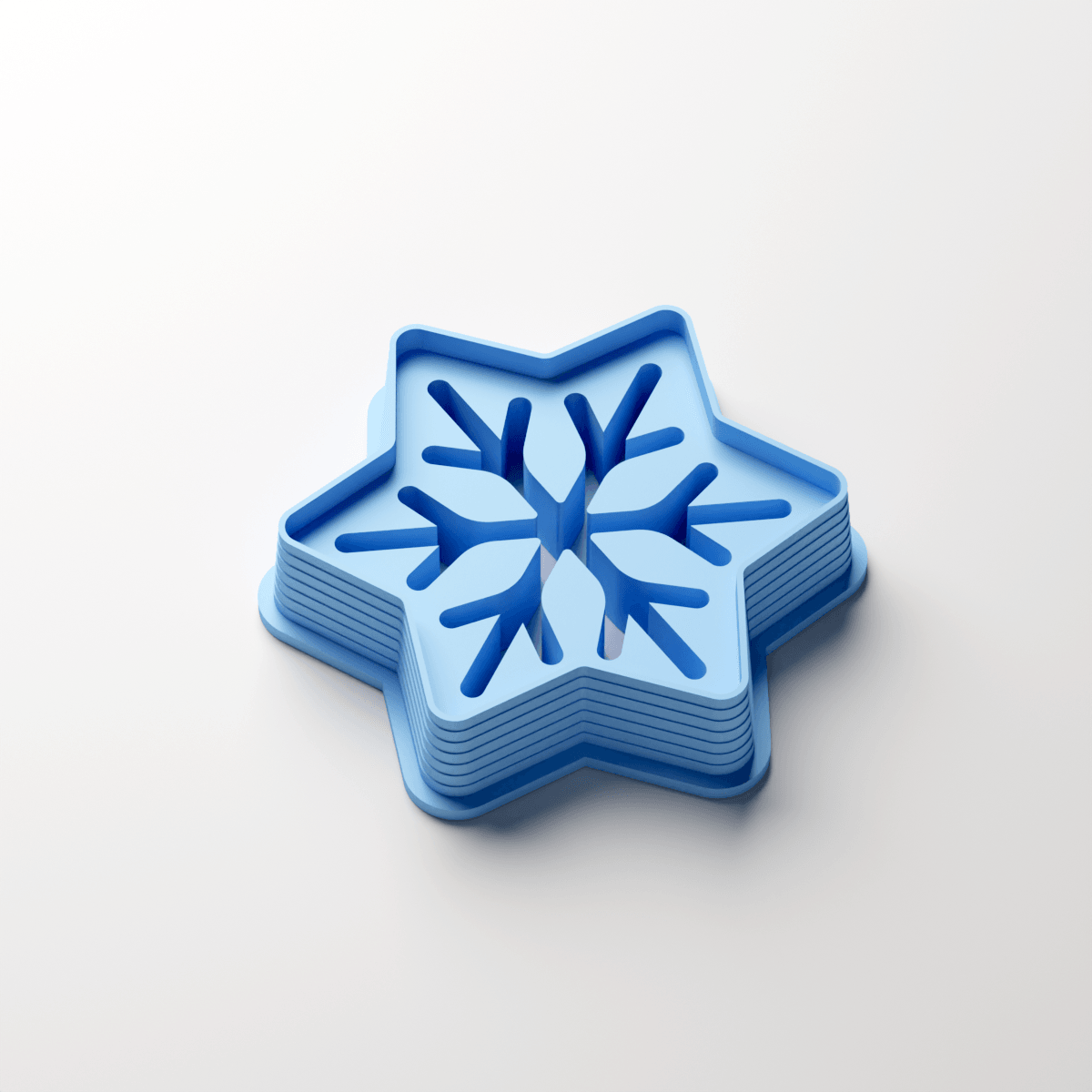 Snowflake Cookie Style Clay Cutter - Claylab