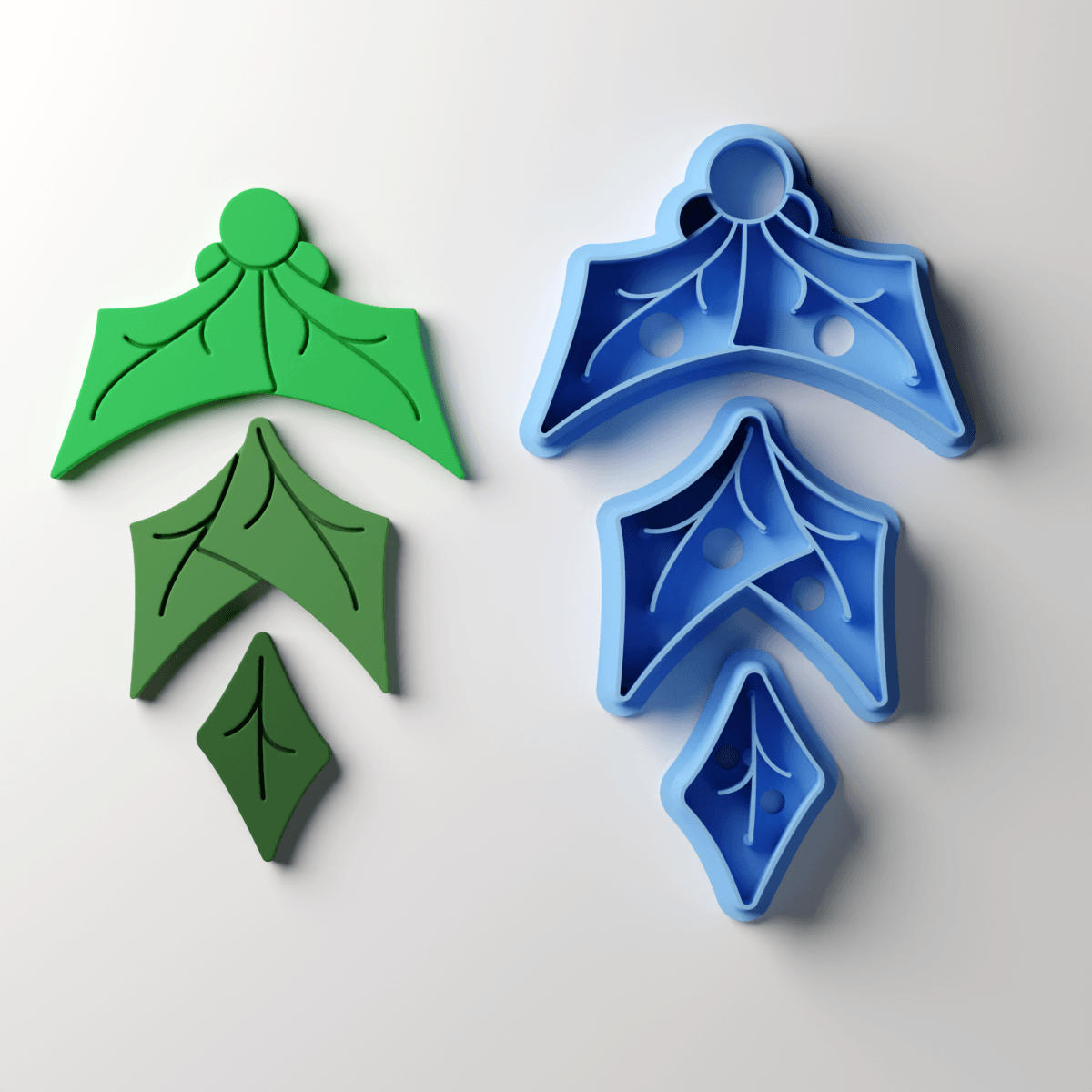 Mistletoe Dangle Clay Cutter - Claylab