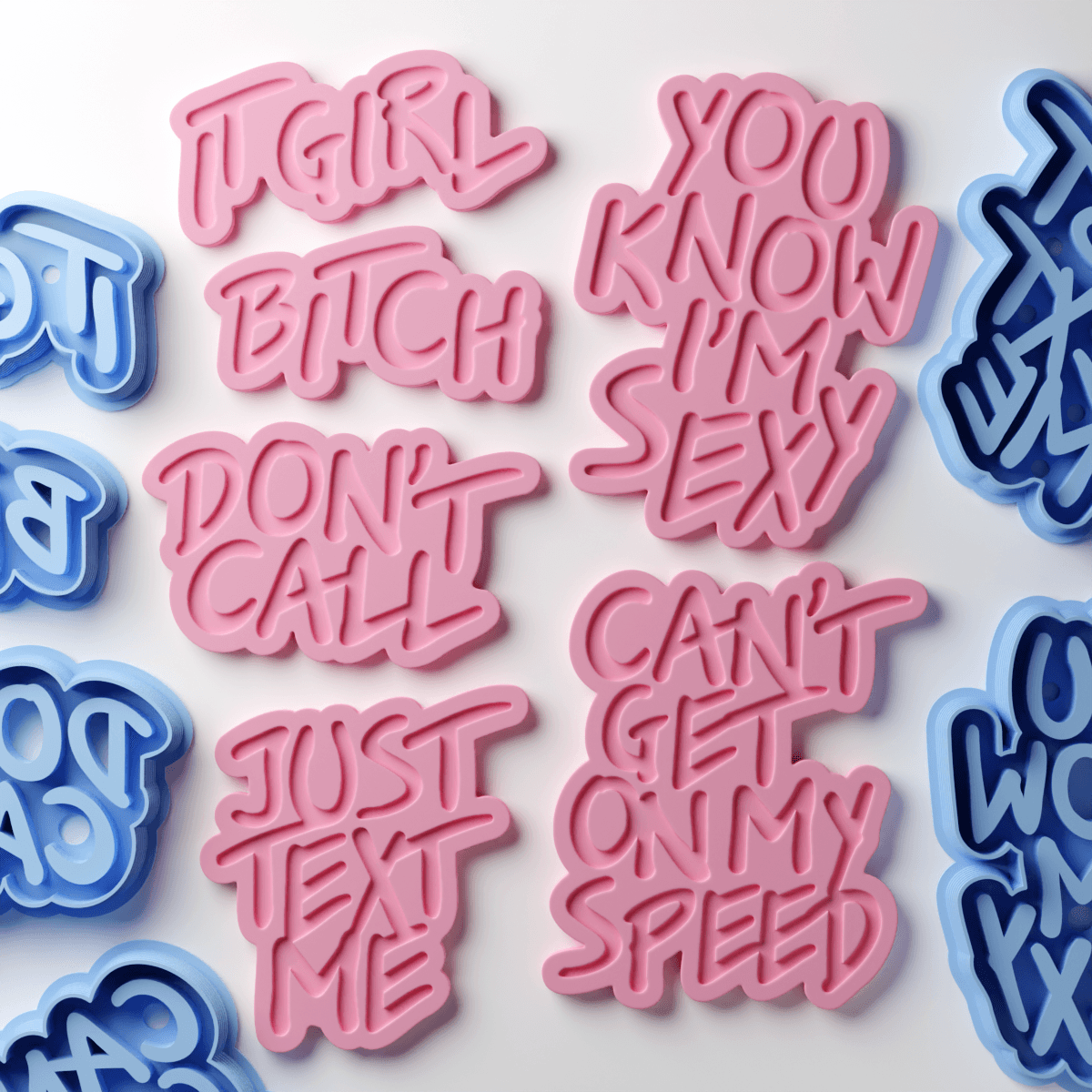 'It Girl' Trend Clay Cutter Set (6 Cutters) - Claylab