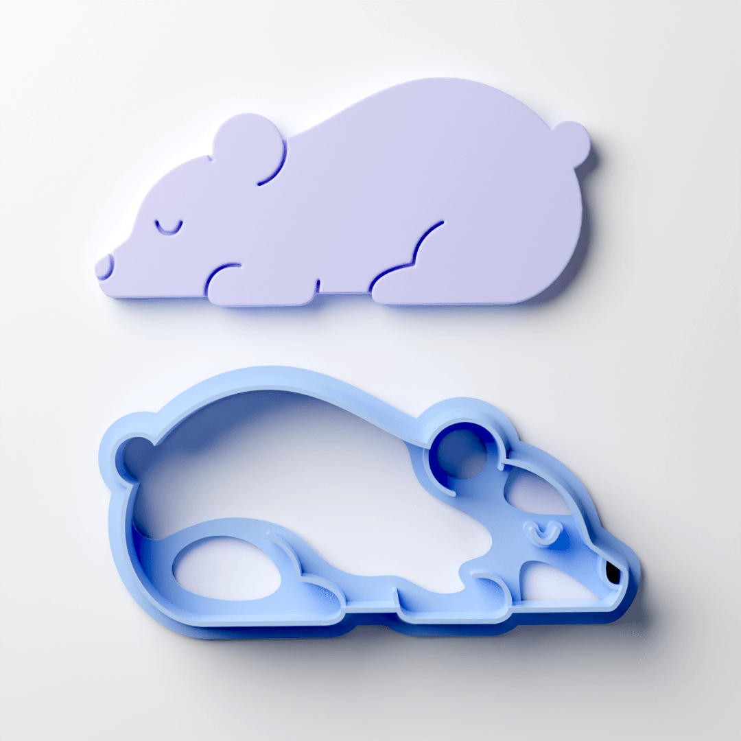 Sleepy Bear Clay Cutter - Claylab