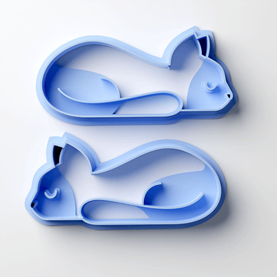 Sleepy Cat Clay Cutter - Claylab