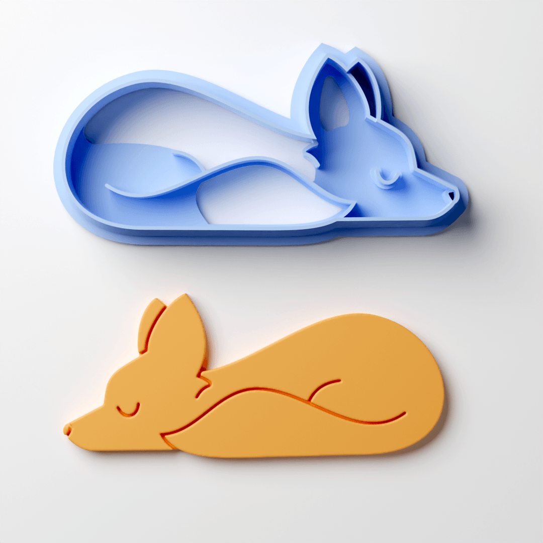 Sleepy Fox Clay Cutter - Claylab