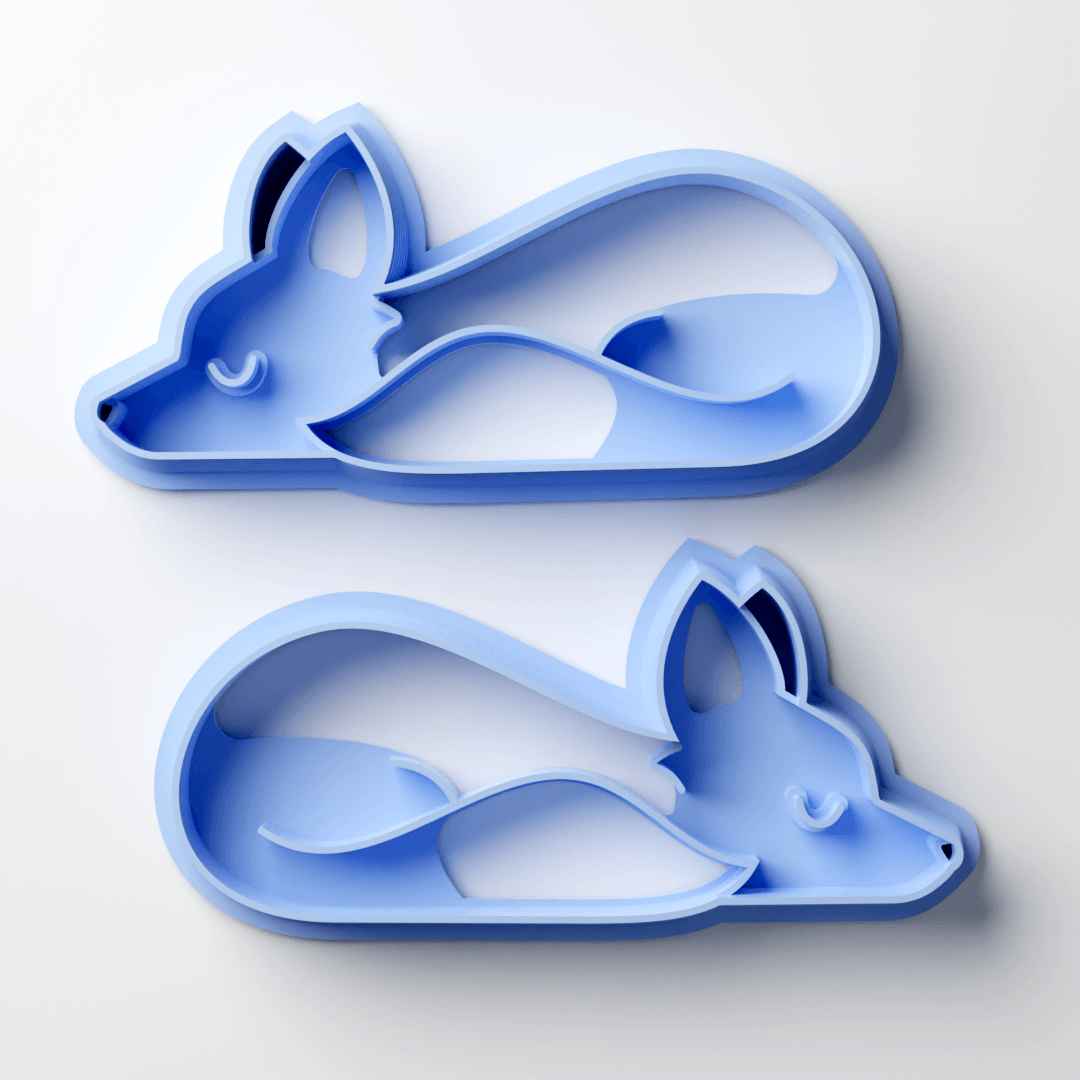 Sleepy Fox Clay Cutter - Claylab