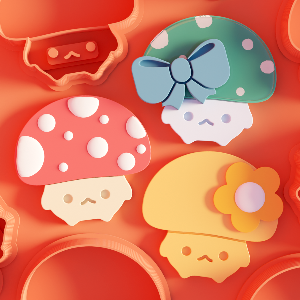 Chubby Mushroom Cutter