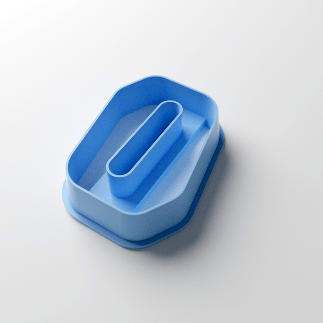 Abstract Hex Link Clay Cutter (Standard Size) - Claylab