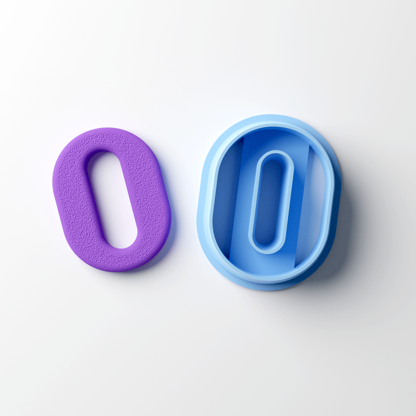 Oval Link Clay Cutter (Petit Size) - Claylab