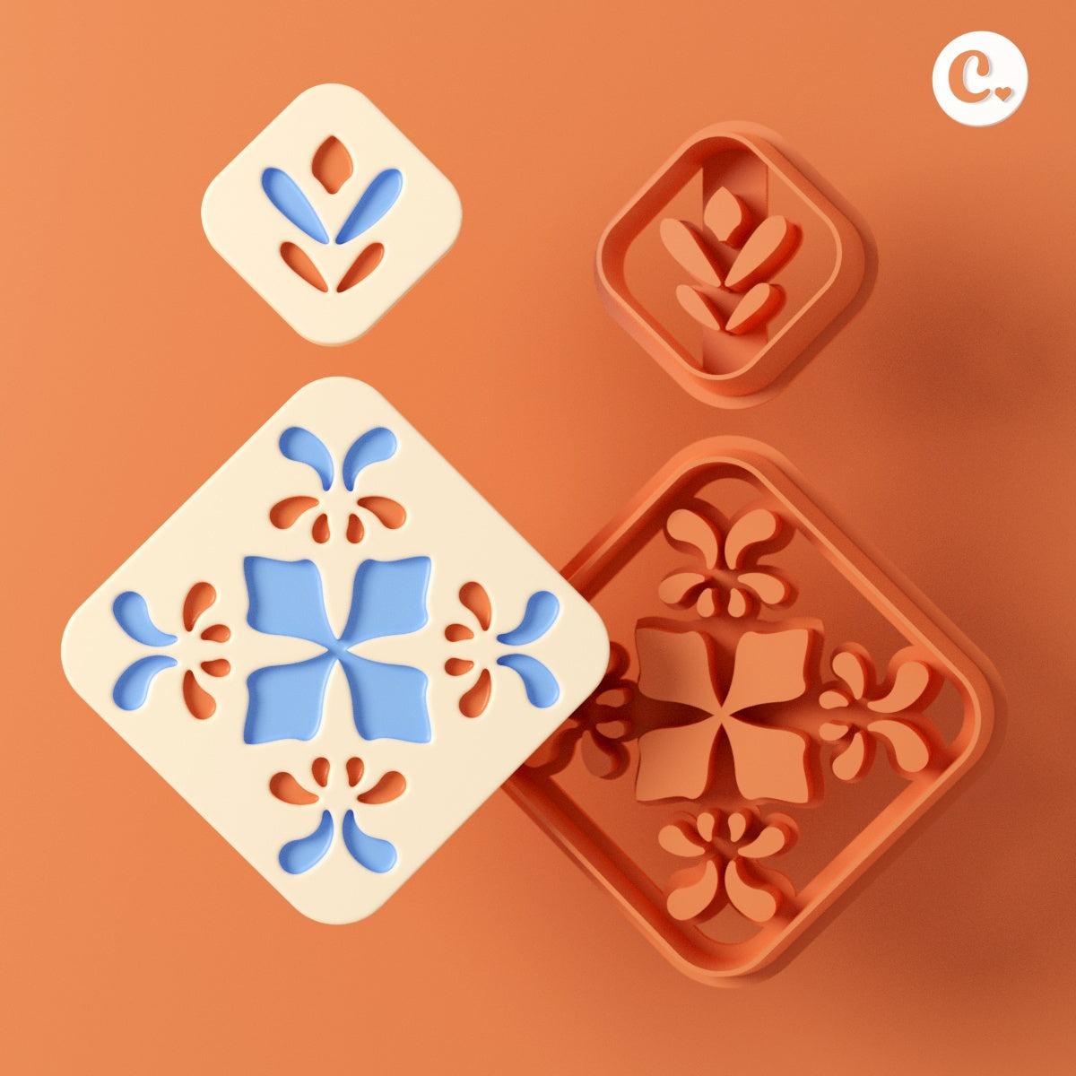 Amelie Tile Clay Cutter - Claylab