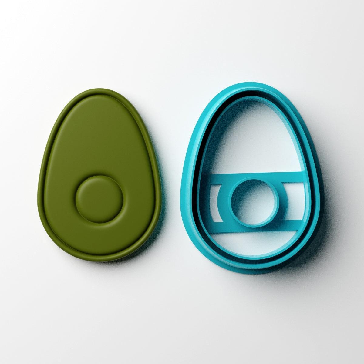 Avocado Kawaii Clay Cutters - Claylab