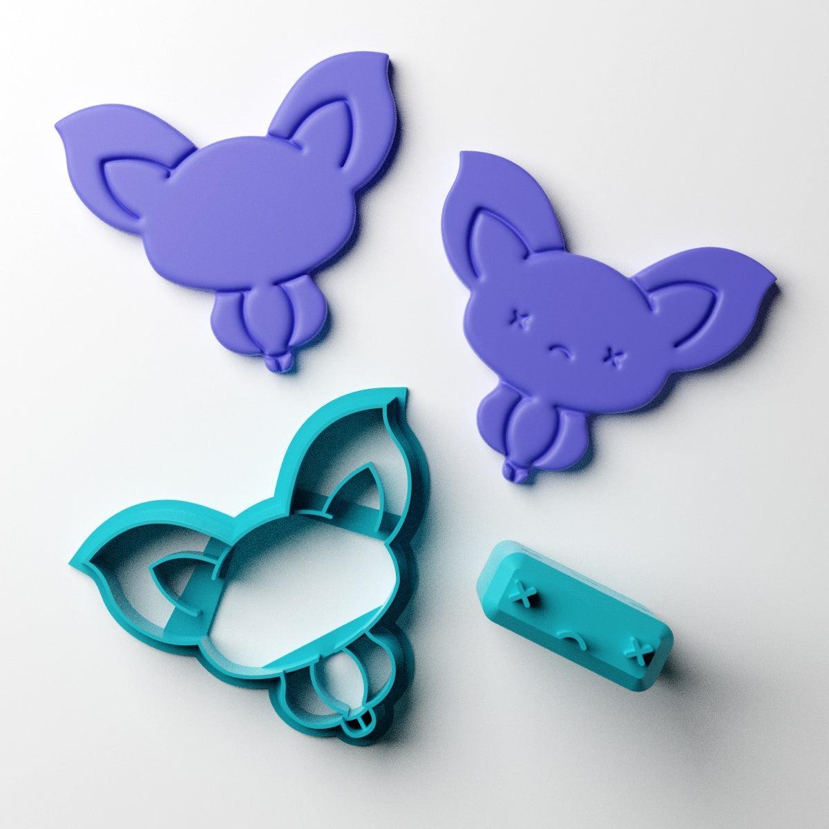 Bat Kawaii Character Clay Cutter - Claylab