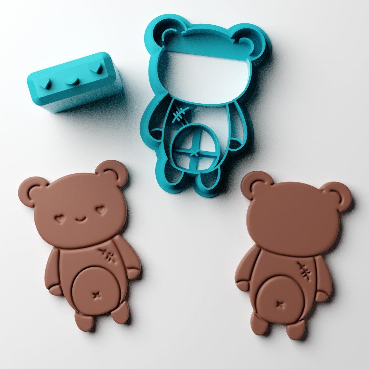Bear Kawaii Character Clay Cutter - Claylab