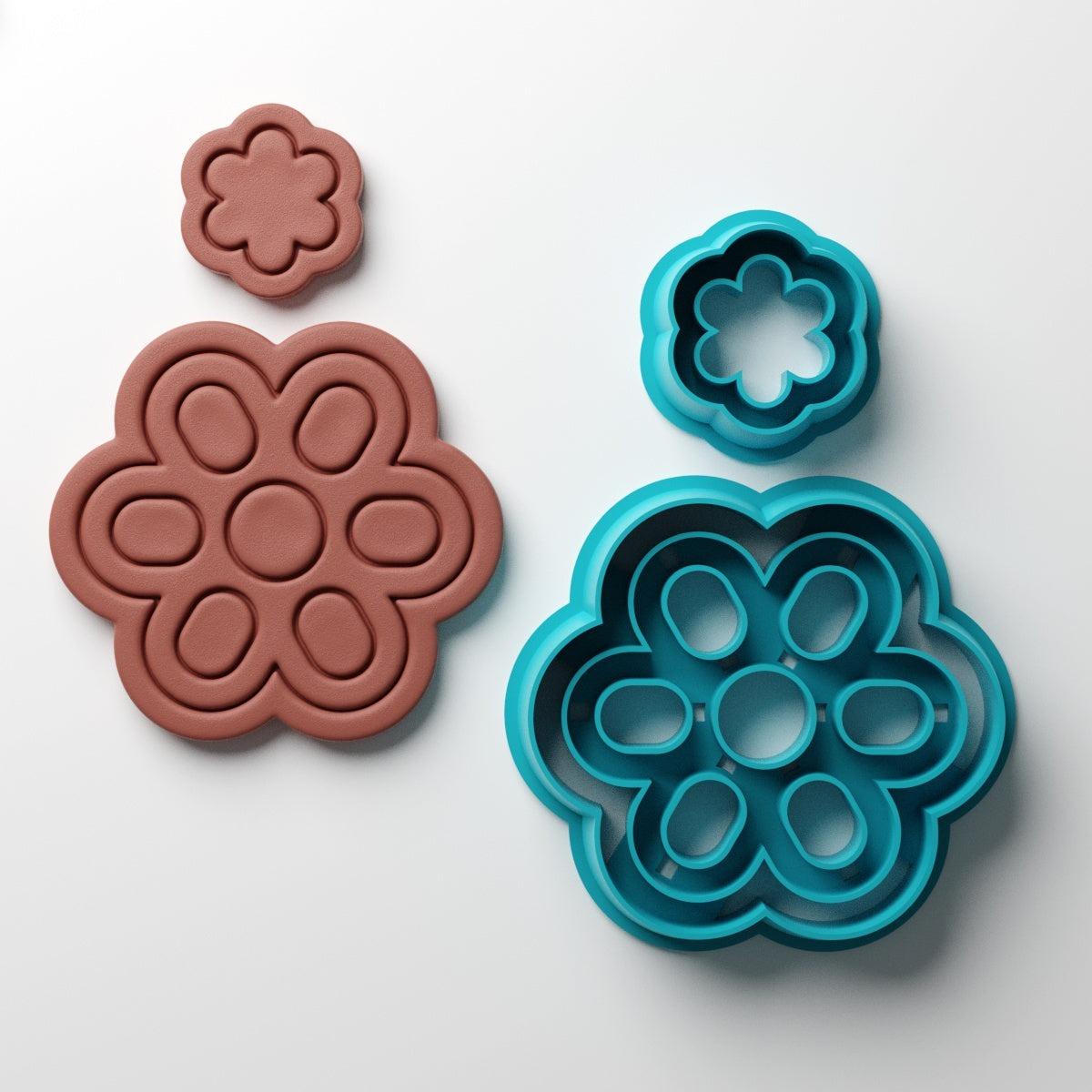 Dahlia Dangle Clay Cutter - Claylab
