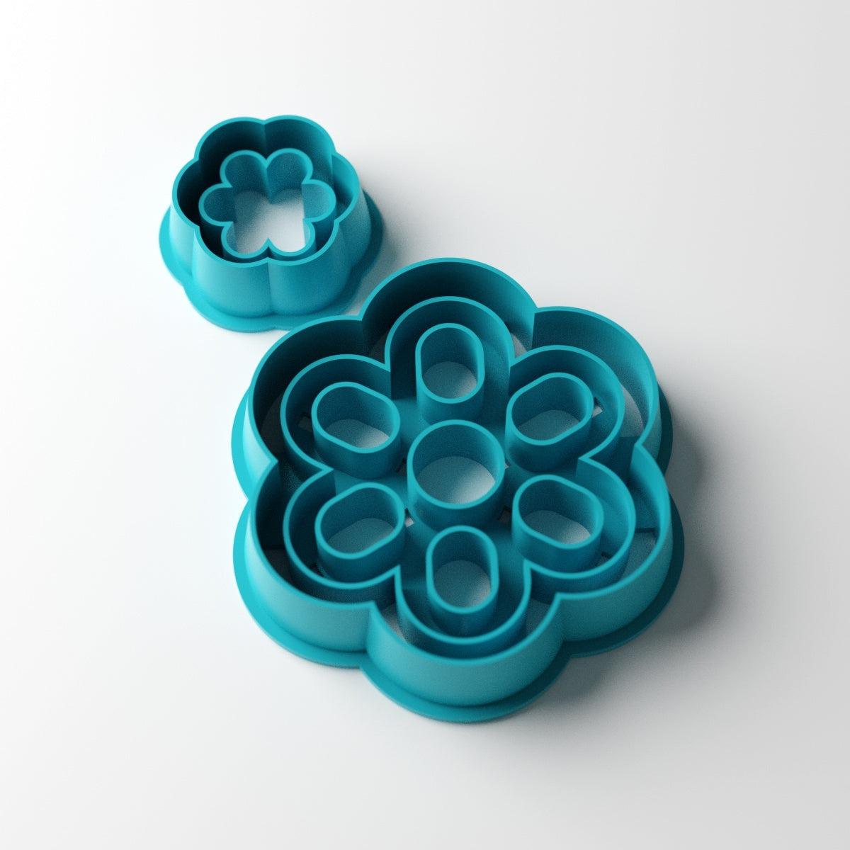 Dahlia Dangle Clay Cutter - Claylab