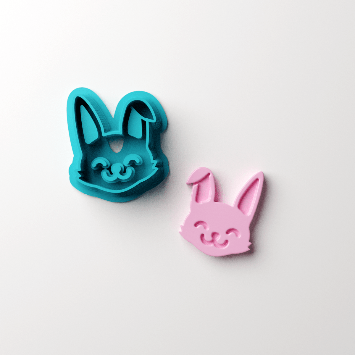 Easter Bunny Stud Clay Cutter - Claylab