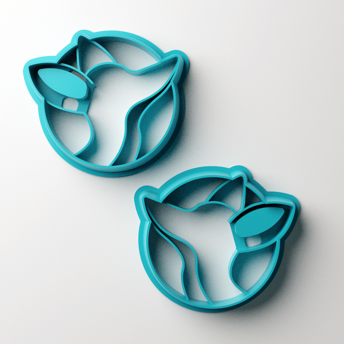 Deer Portrait Clay Cutter - Claylab