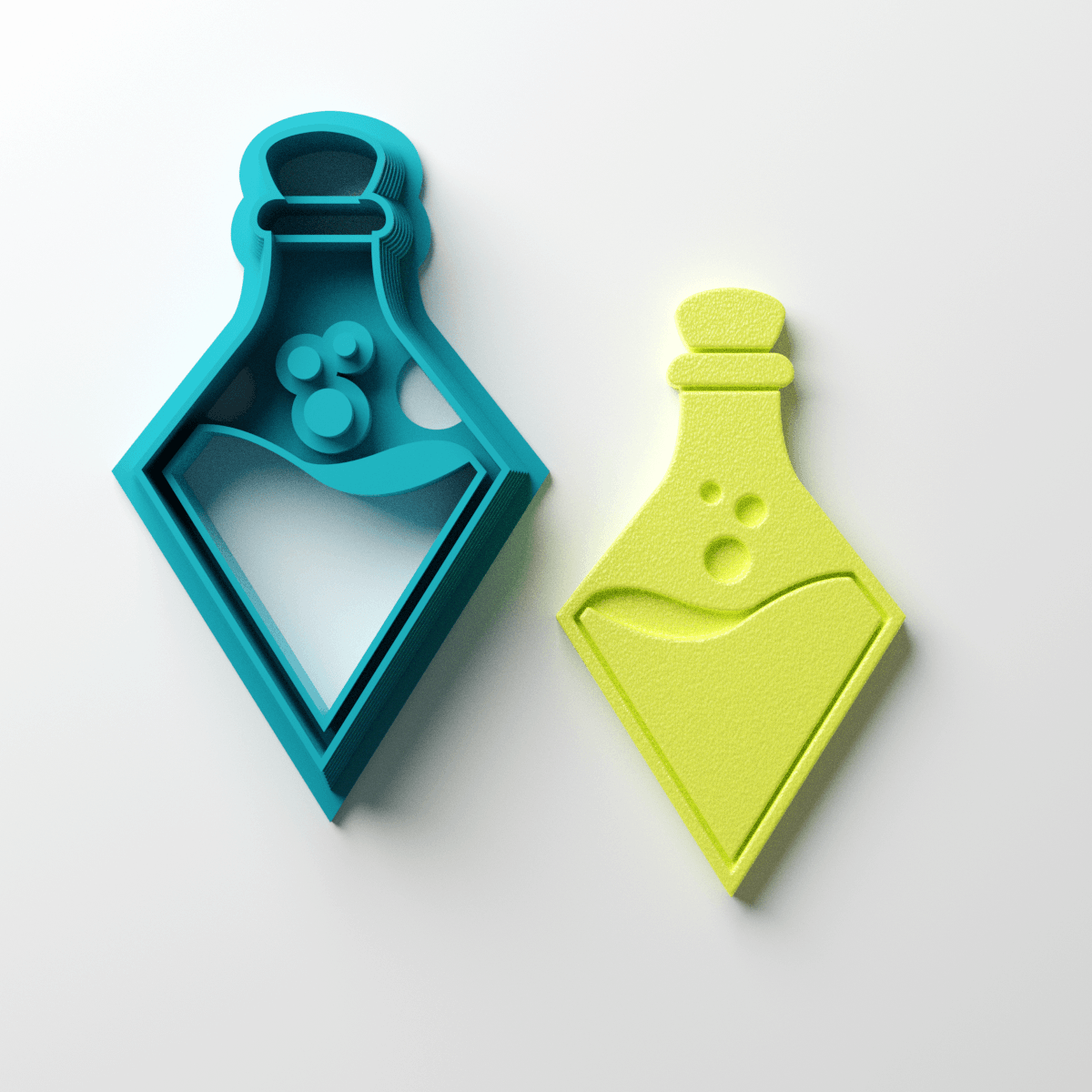 Healing Potion Bottle Clay Cutter - Claylab