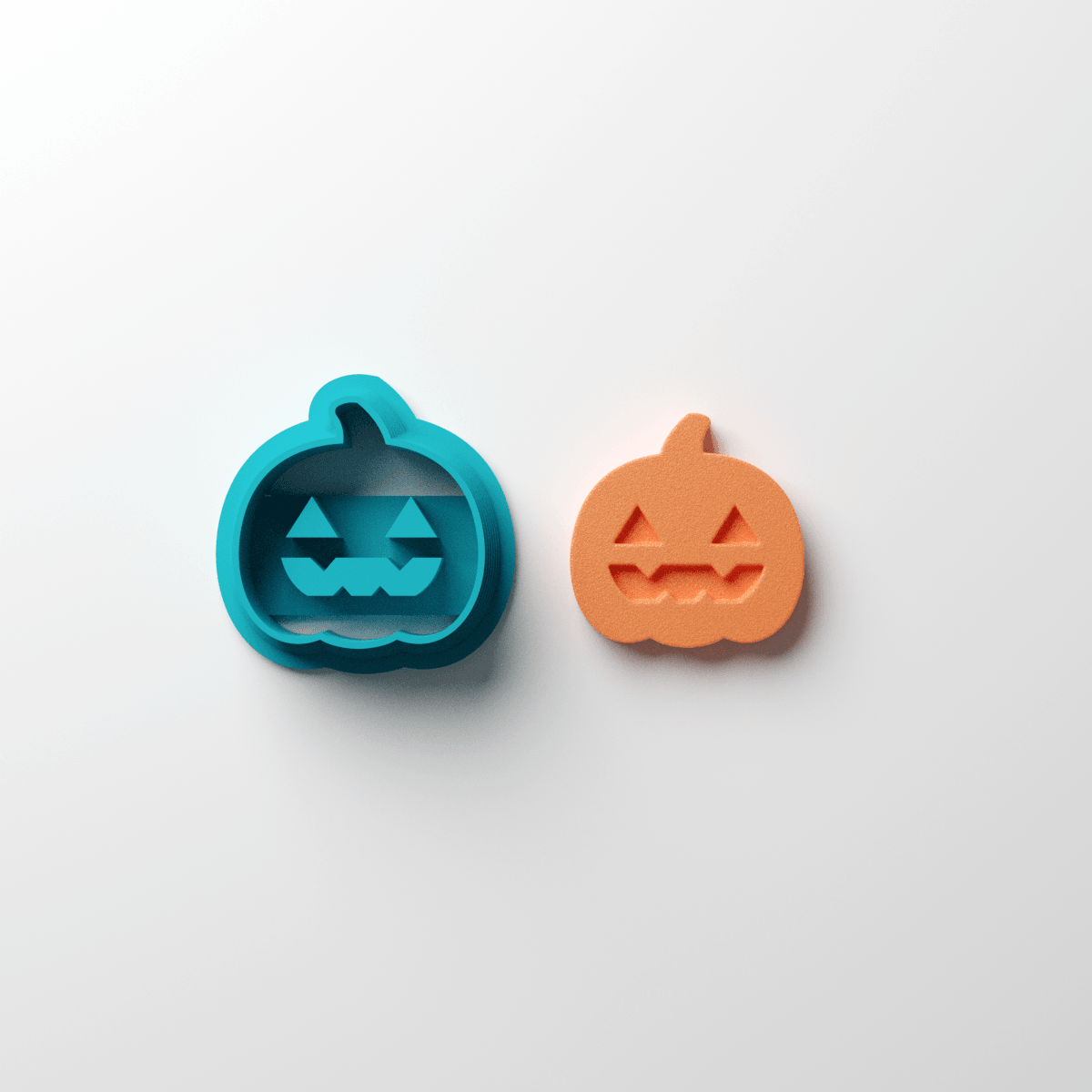 Halloween Pumpkin Stud Clay Cutter - Claylab