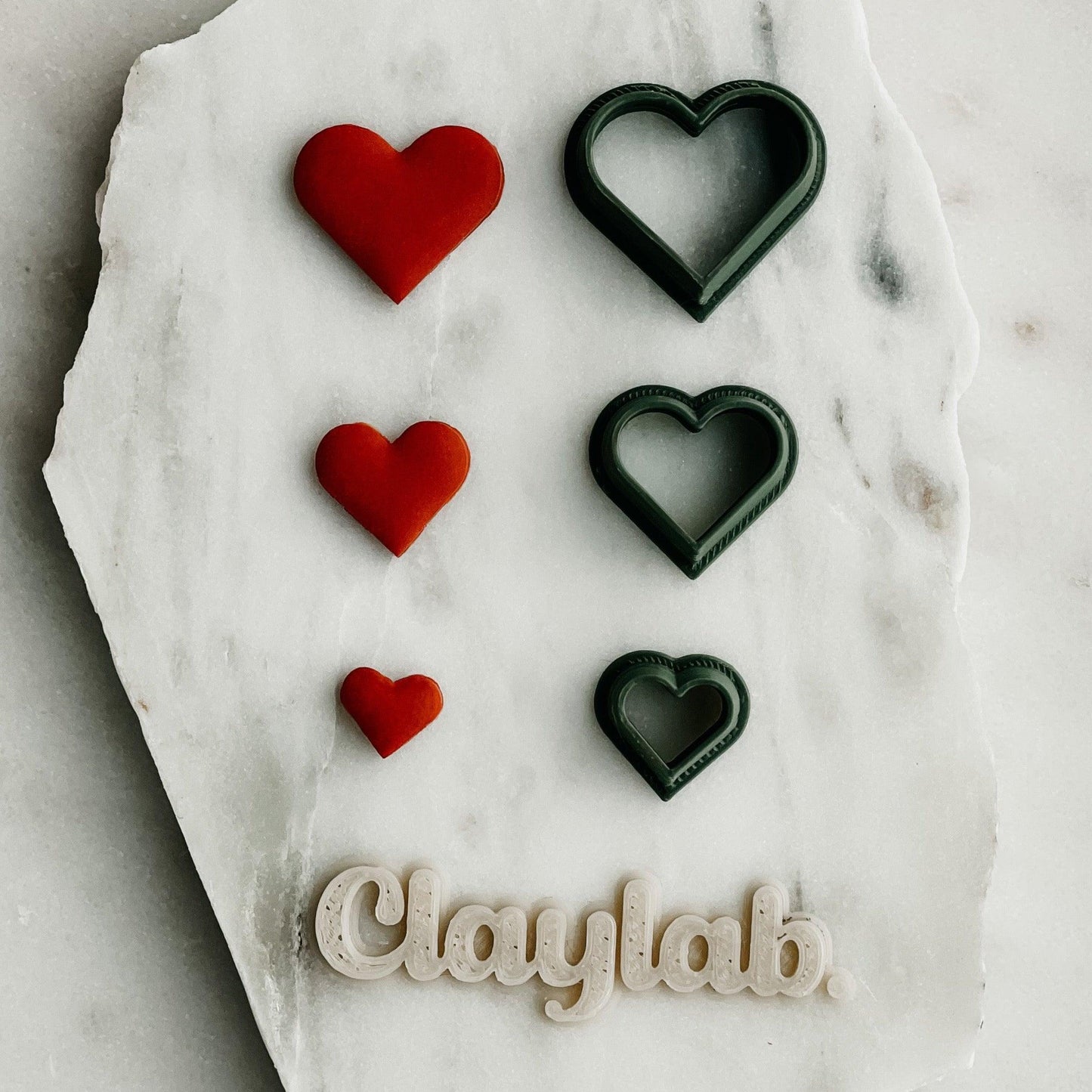 Heart Clay Cutter - Claylab
