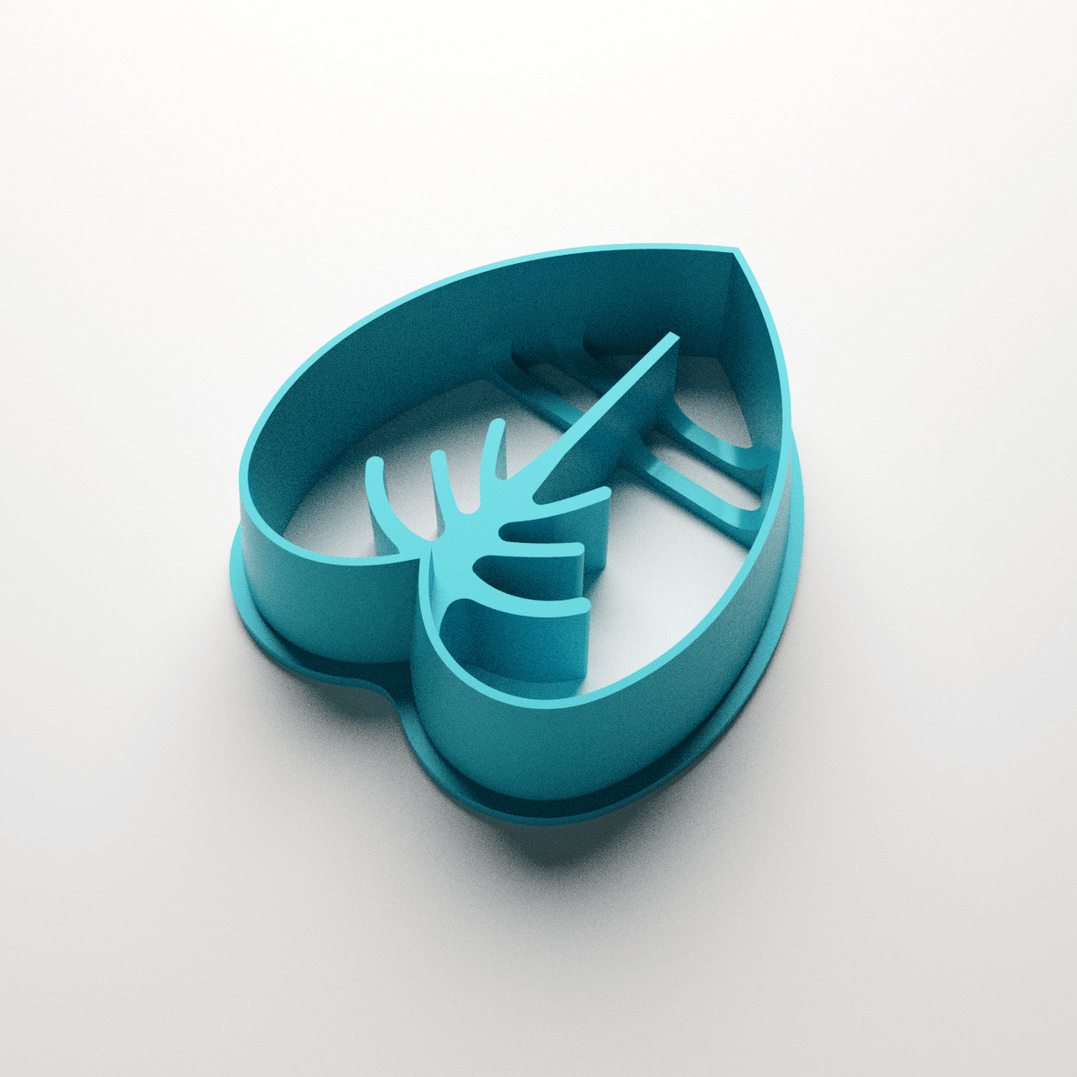 Arrowroot Leaf Clay Cutter - Claylab