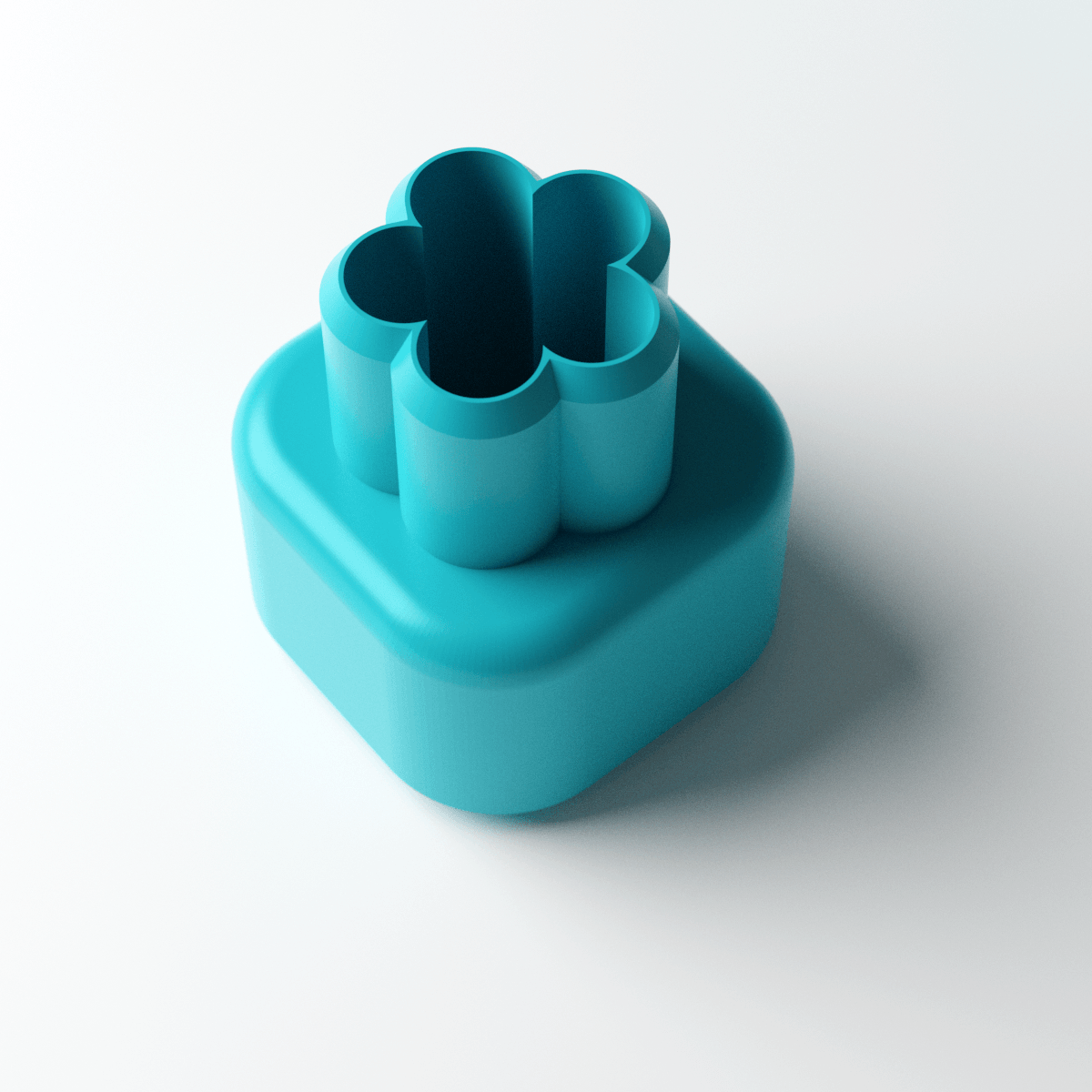Micro Flower 5 Round Petals - Claylab