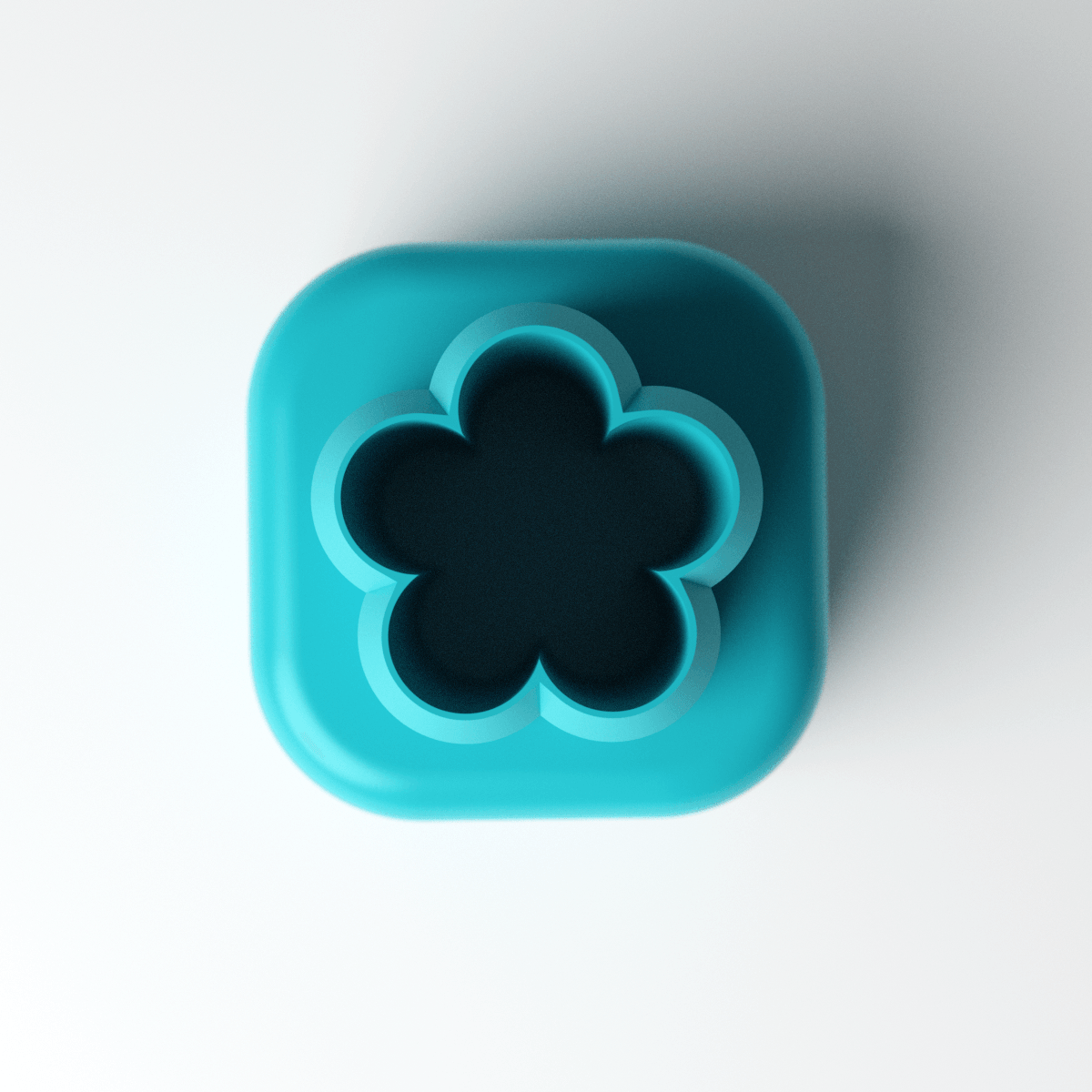 Micro Flower 5 Round Petals - Claylab