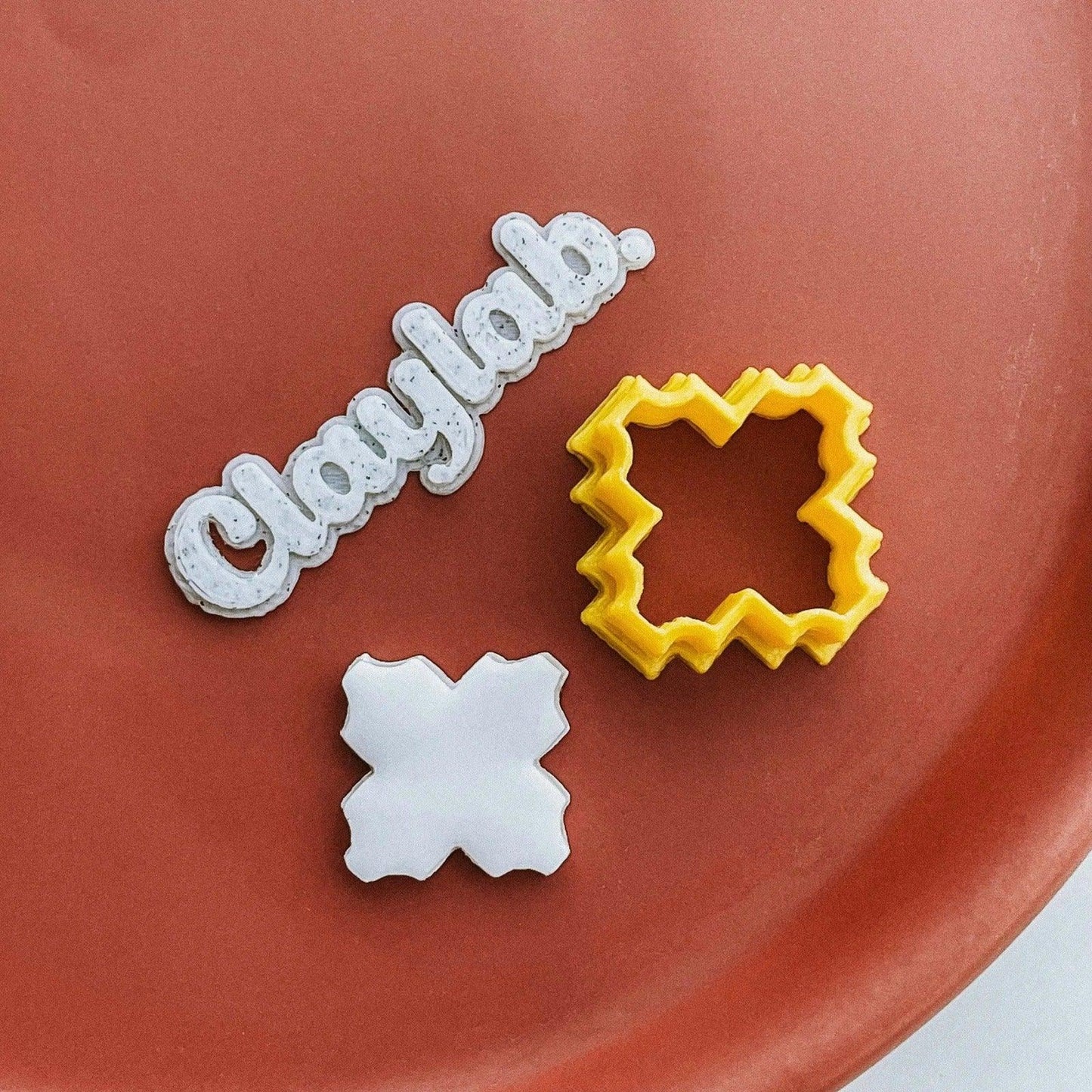 Moroccan Cross Clay Cutter - Claylab