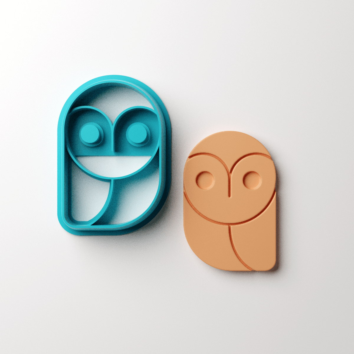 Barn Owl Clay Cutter - Claylab