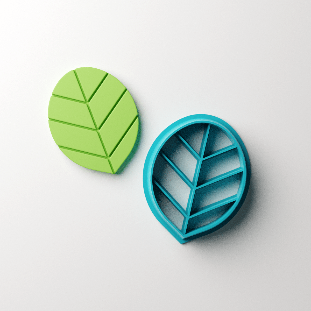 Simple Leaf Clay Cutter - Claylab