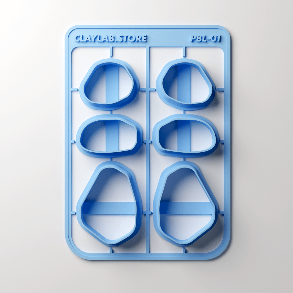 Pebble 01 Clay Cutter Snap Card - Claylab
