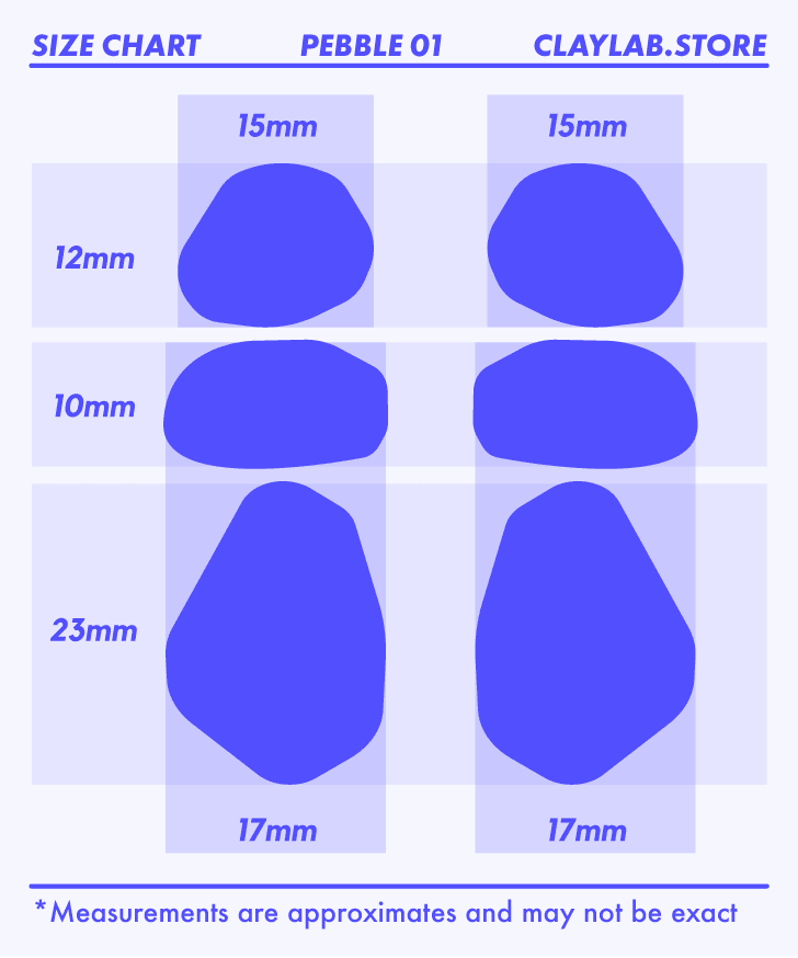Pebble 01 Clay Cutter Snap Card - Claylab