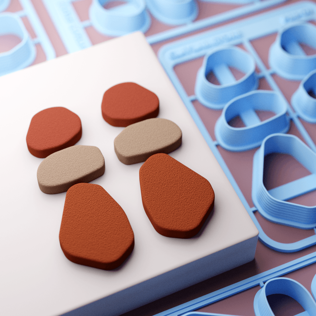 Pebble 01 Clay Cutter Snap Card - Claylab
