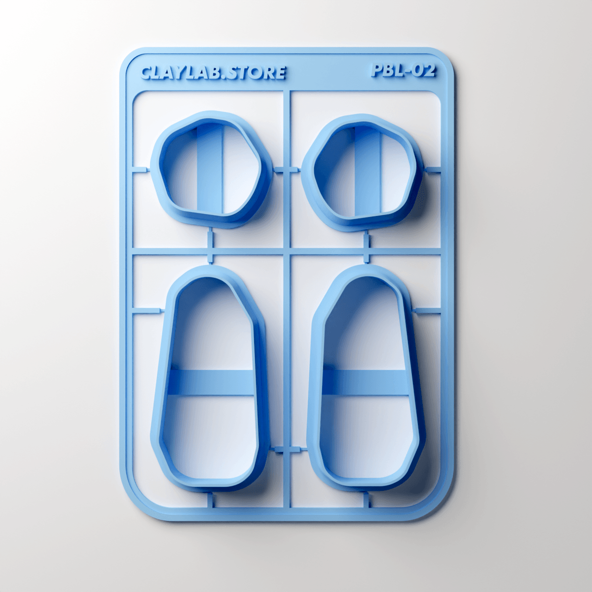 Pebble 02 Clay Cutter Snap Card - Claylab