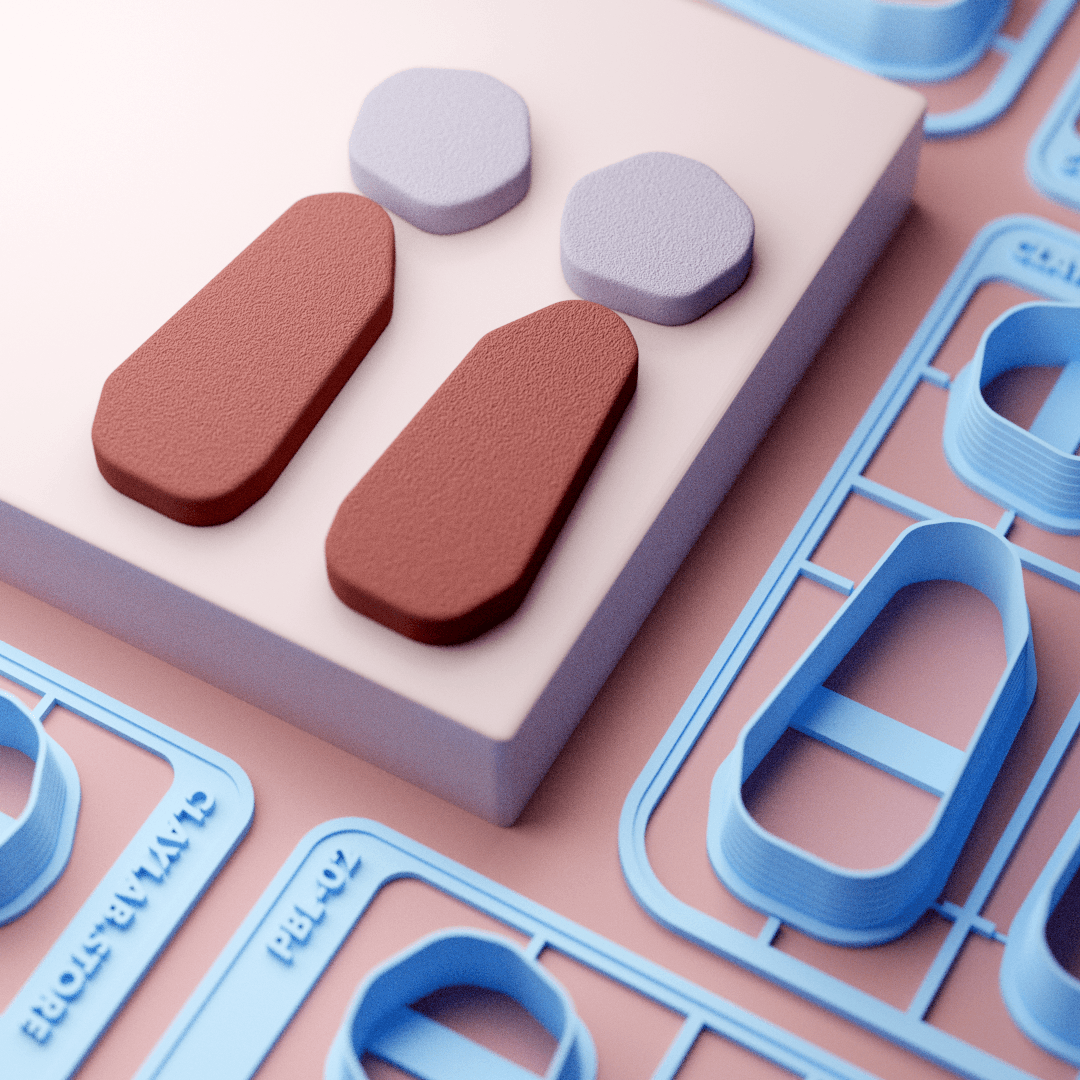 Pebble 02 Clay Cutter Snap Card - Claylab