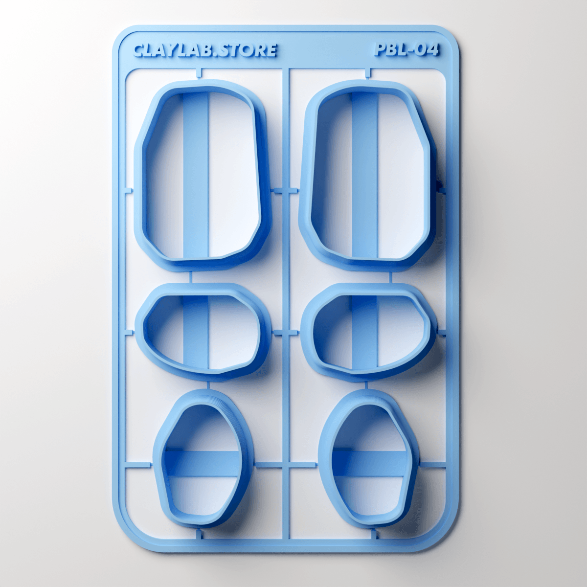 Pebble 04 Clay Cutter Snap Card - Claylab
