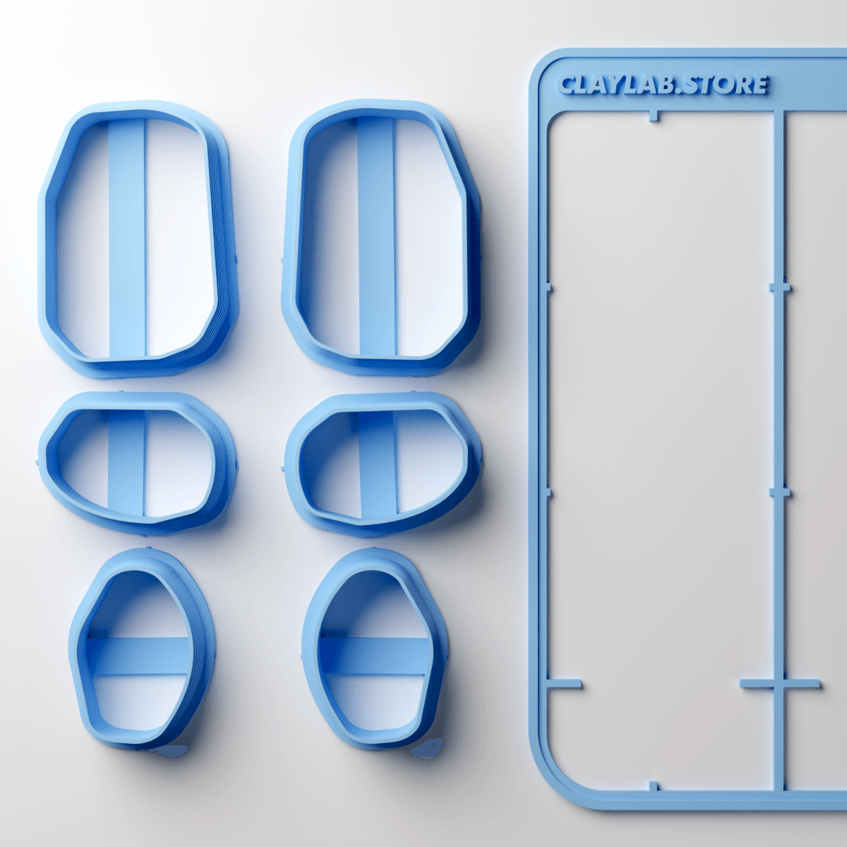 Pebble 04 Clay Cutter Snap Card - Claylab