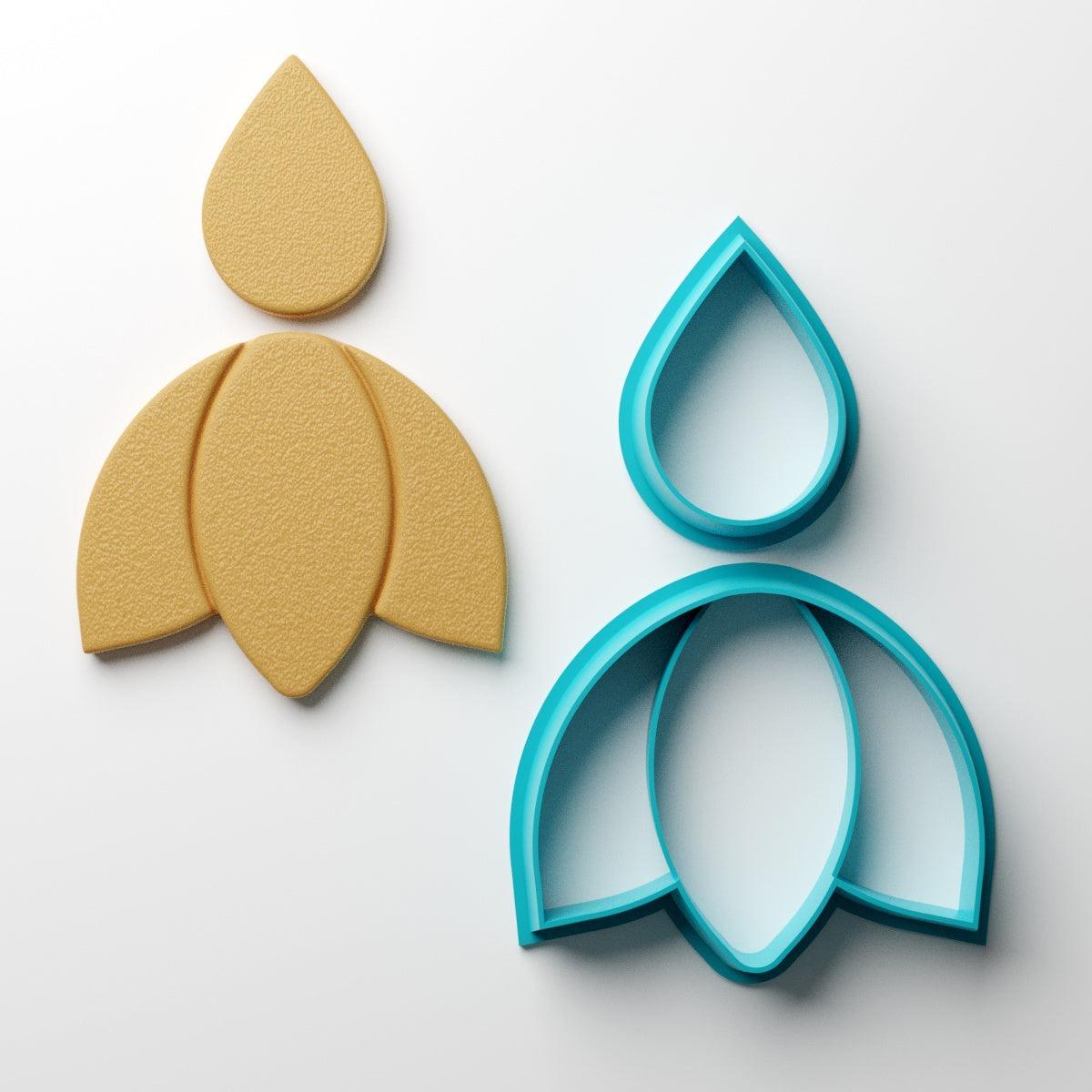 Petal Dangle Clay Cutter - Claylab