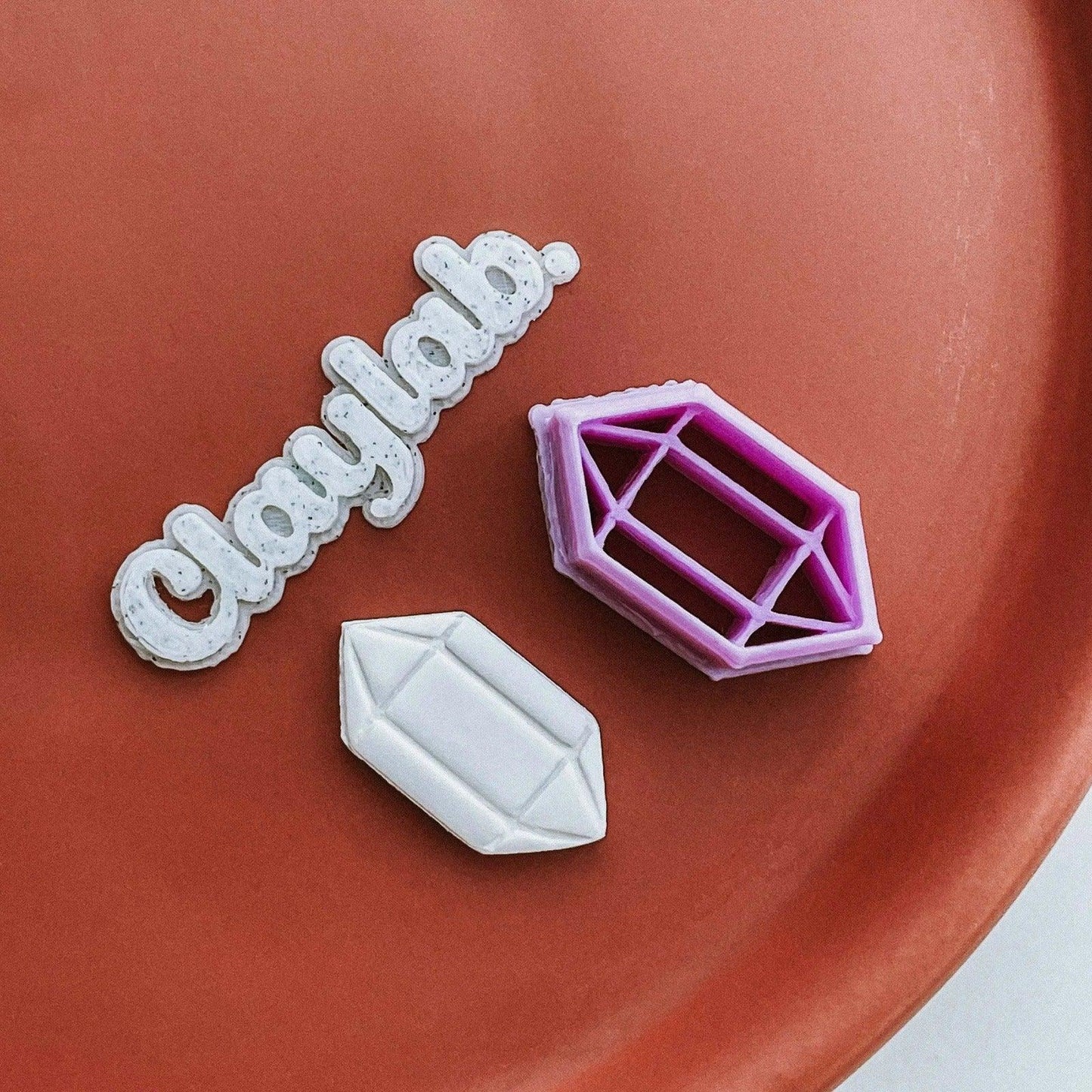 Prism Embossed Clay Cutter - Claylab