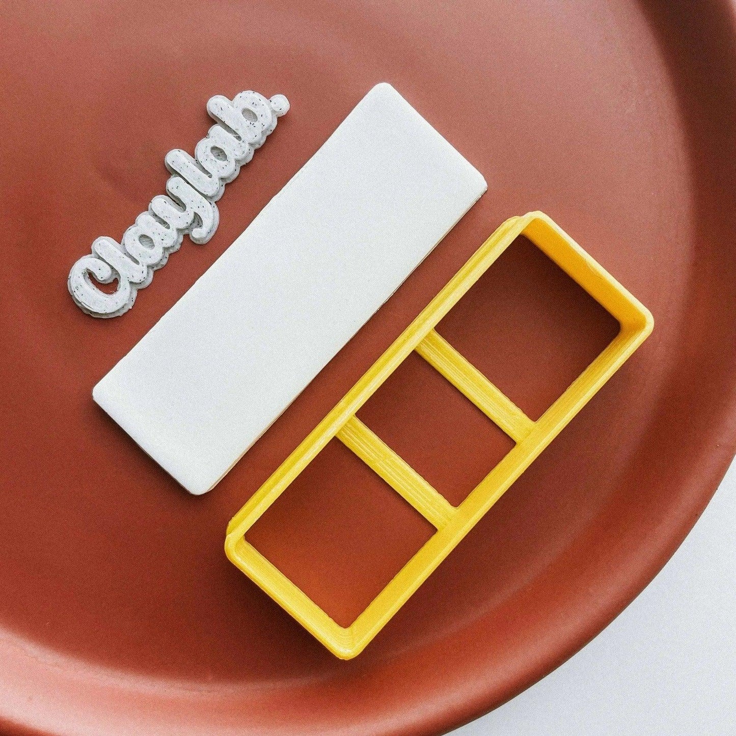 Rectangle Barrette - Claylab