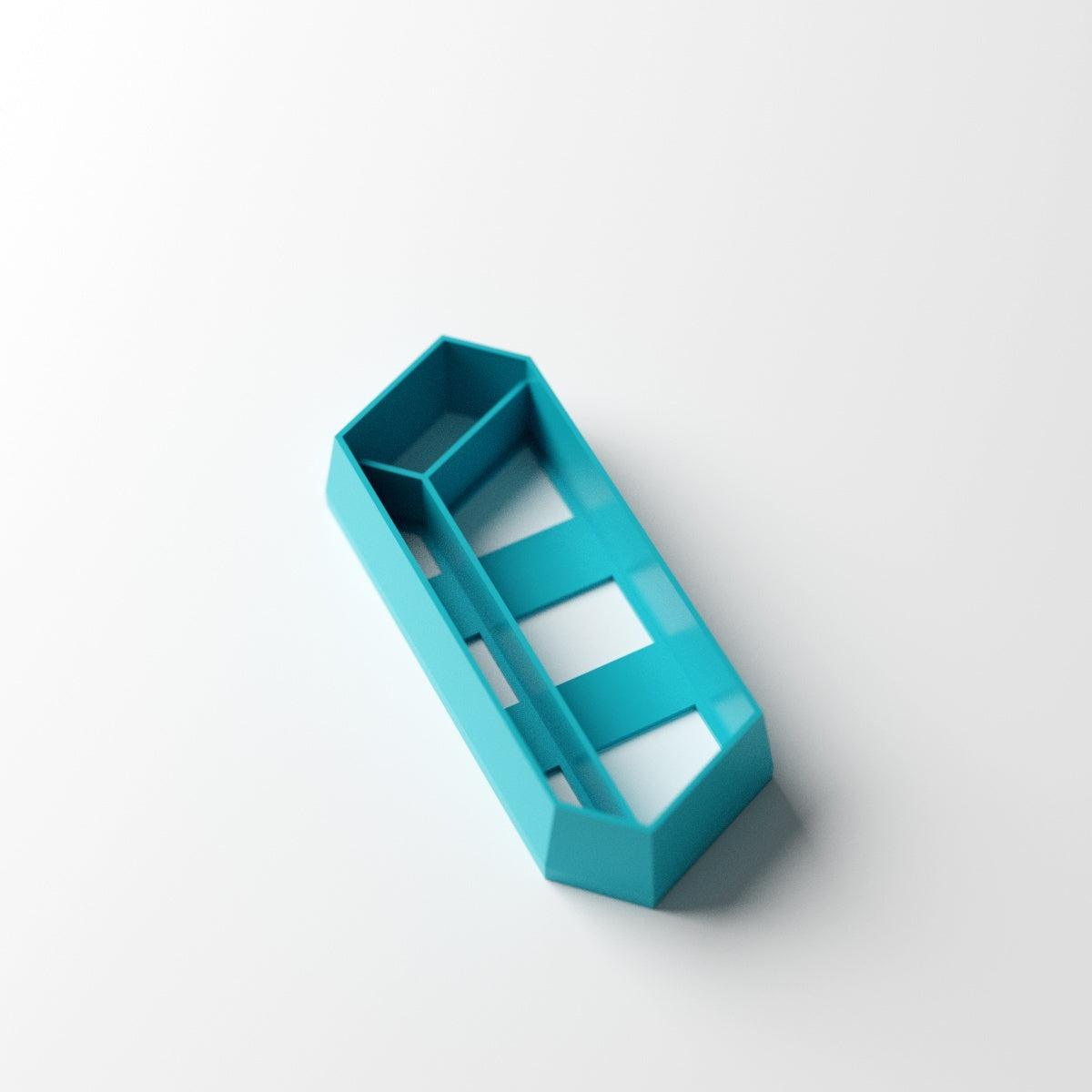 Retro 3D Rectangle Shape Clay Cutter - Claylab