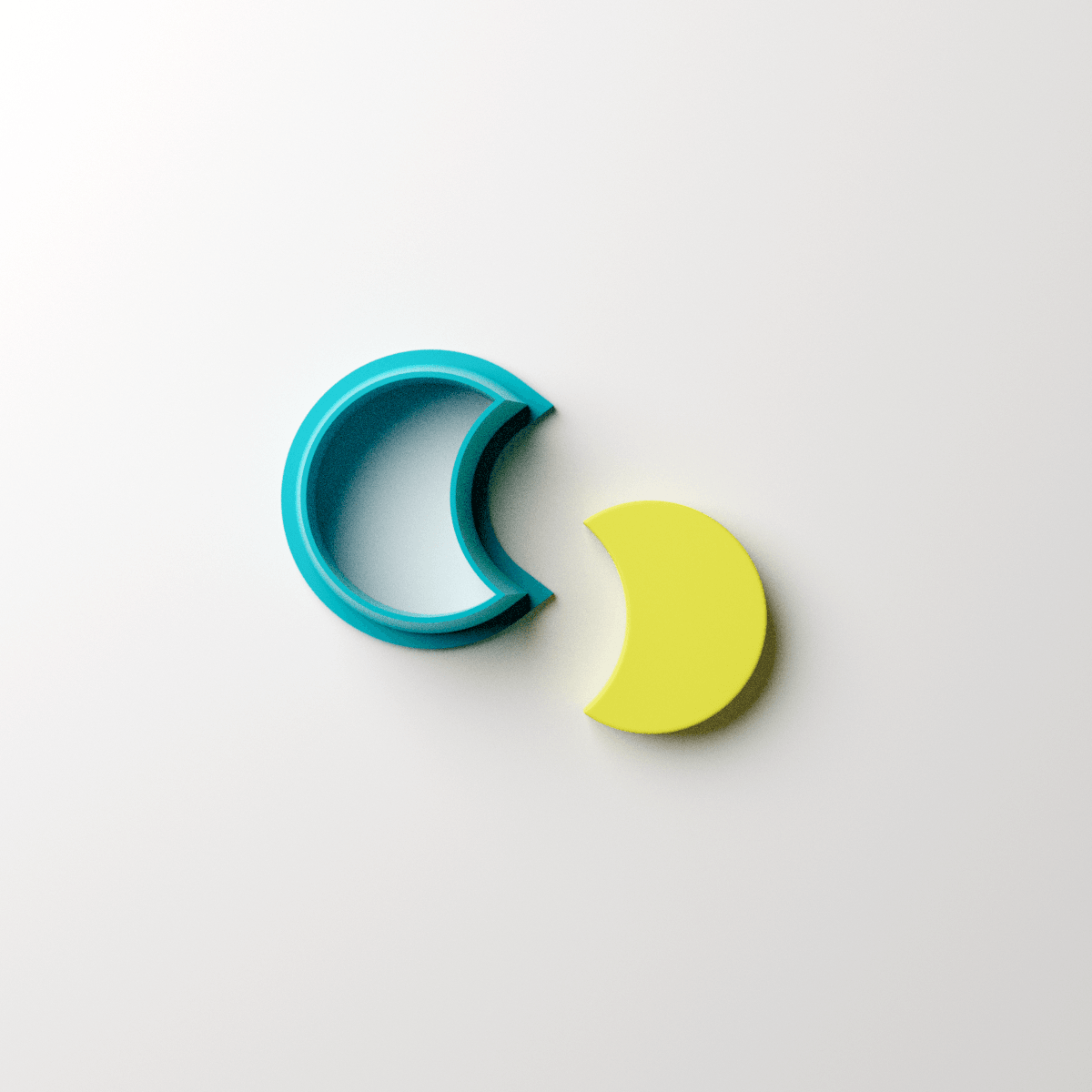Moon Stud Clay Cutter - Claylab