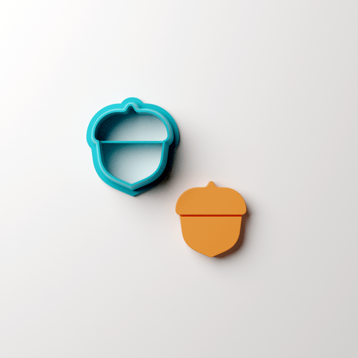 Acorn Stud Clay Cutter - Claylab