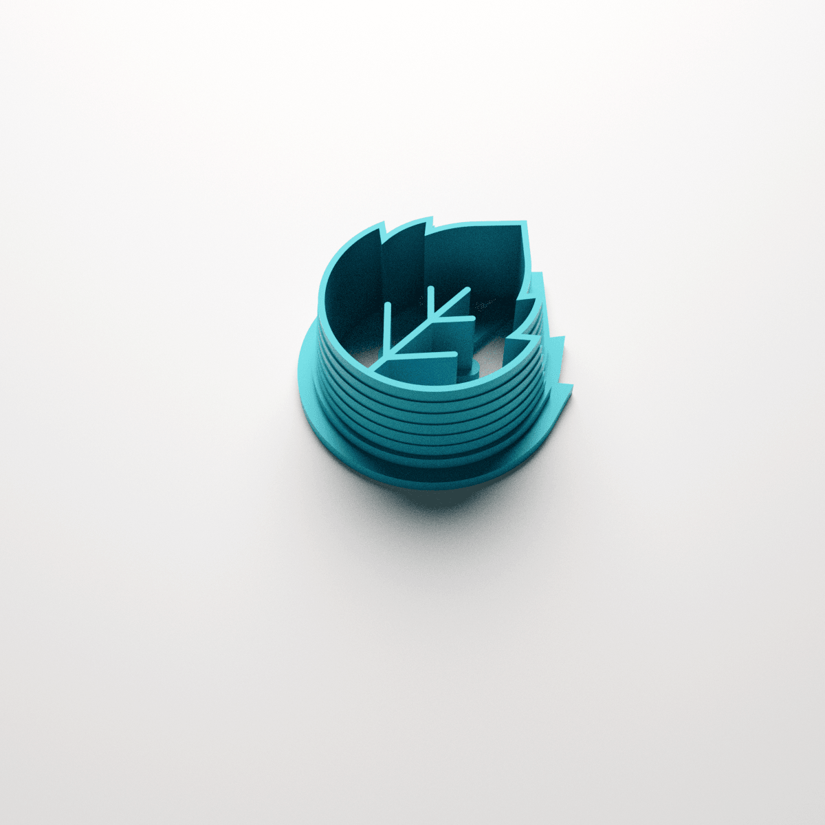 Pointy Leaf Stud Clay Cutter - Claylab