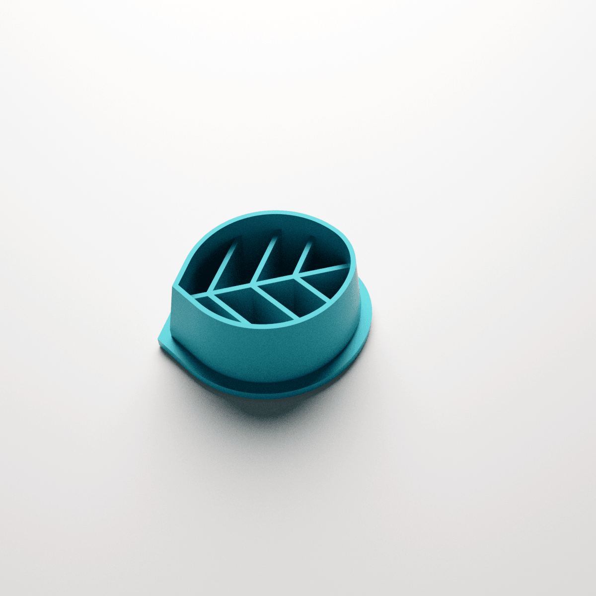 Simple Leaf Stud Clay Cutter - Claylab