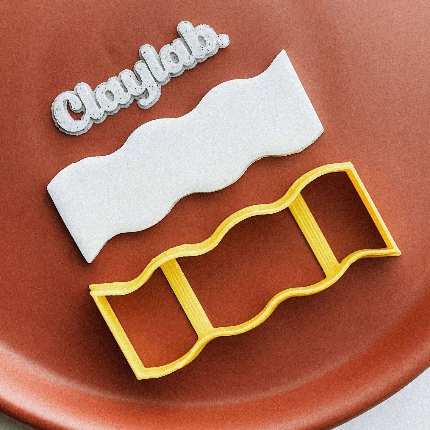 Squiggle Barrette - Claylab